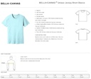 BELLA+CANVAS  Unisex Jersey Short Sleeve Tee