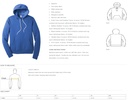 BELLA+CANVAS Unisex Sponge Fleece Pullover Hoodie