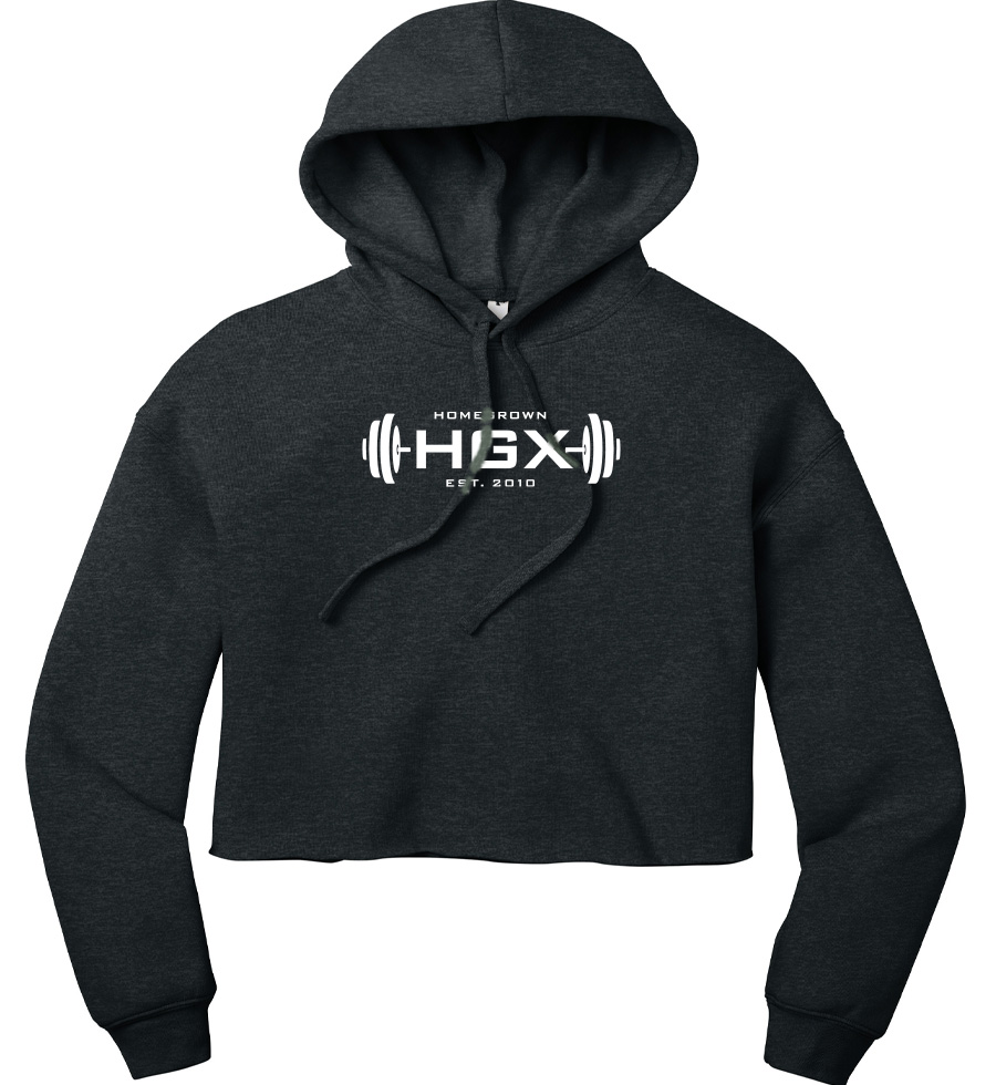 BELLA+CANVAS Women's Sponge Fleece Cropped Hoodie