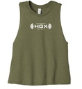 BELLA+CANVAS  Women’s Racerback Cropped Tank